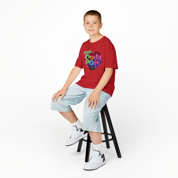 Kids Soda Pop Tee - Fun Graphic T-Shirt, Kids Birthday Gift, Playful Fashion, Summer Outfit, Casual Wear