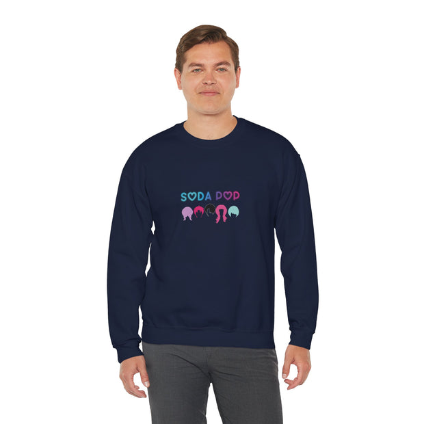 Colorful Soda Pop Sweatshirt - Unisex Cozy Pullover for Casual Wear, Gifts for Soda Lovers, Trendy Graphic Crewneck, Fun & Funky Apparel