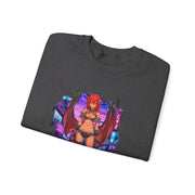 Anime Female Demon Unisex Heavy Blend™ Crewneck Sweatshirt