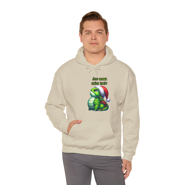 Christmas dragon Unisex Heavy Blend™ Hooded Sweatshirt