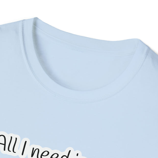 Books, Cat & Coffee Unisex Softstyle T-Shirt