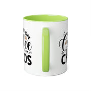 Coffee and Chaos Accent Mugs, 11oz