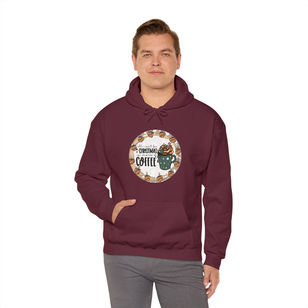 Christmas Coffee Unisex Heavy Blend™ Hooded Sweatshirt