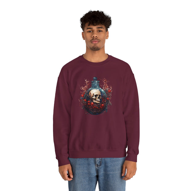Bottled Skull Unisex Heavy Blend™ Crewneck Sweatshirt