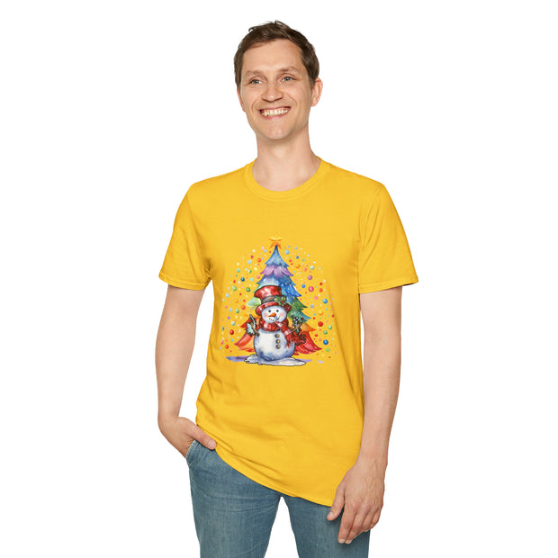Snowman Unisex Softstyle T-Shirt