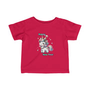New Year Unicorn Infant Fine Jersey Tee