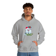 Christmas cat Unisex Heavy Blend™ Hooded Sweatshirt