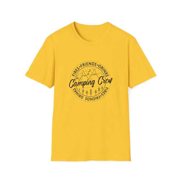Camping Crew Unisex Softstyle T-Shirt