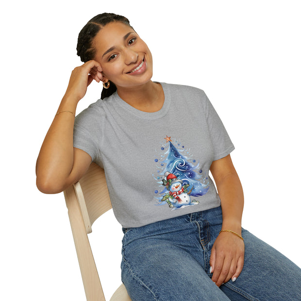 Snowman Unisex Softstyle T-Shirt