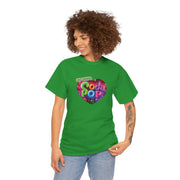 Soda Pop Heart Tee - Vintage Unisex Cotton T-Shirt, Casual Wear, Retro Graphic Tee, Gift for Soda Lovers, Summer Fashion