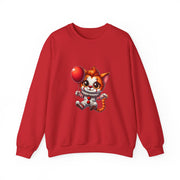 Horror Movie Cats Unisex Heavy Blend™ Crewneck Sweatshirt