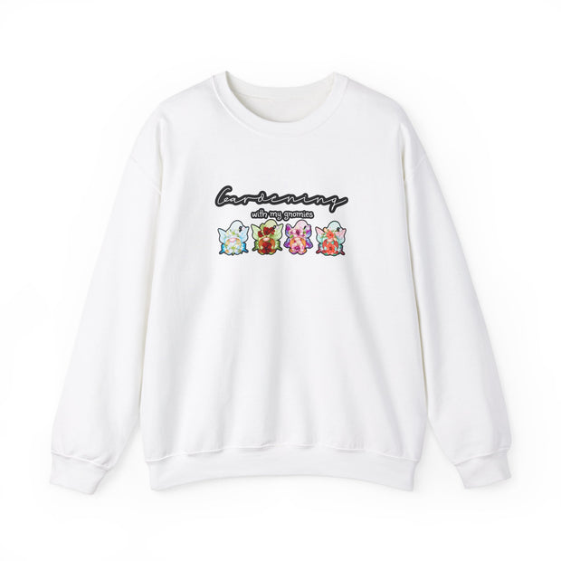 Gardening with my Gnomies Unisex Heavy Blend™ Crewneck Sweatshirt
