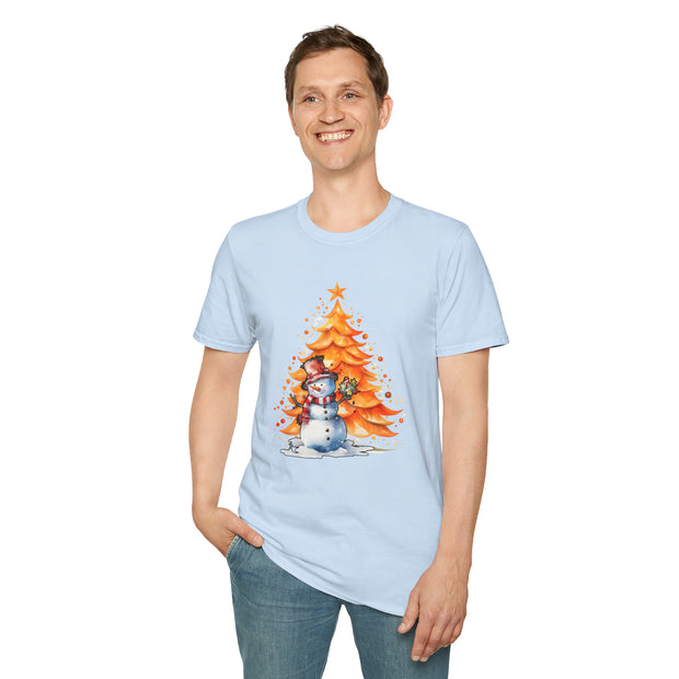 Snowman Unisex Softstyle T-Shirt