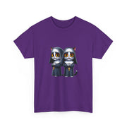 Horror Movie Cats Unisex Heavy Cotton Tee