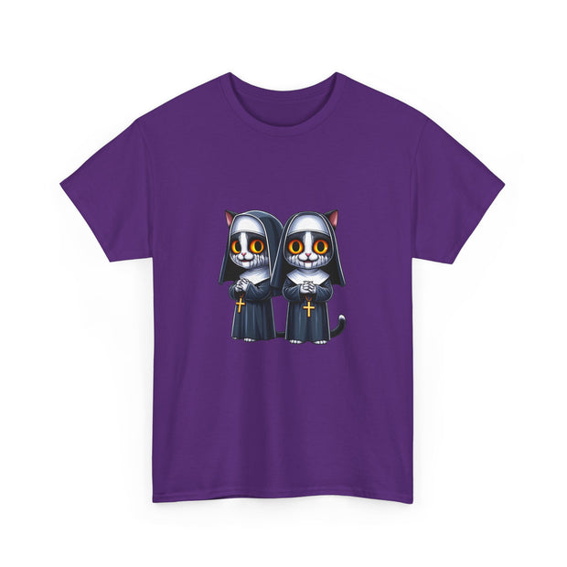 Horror Movie Cats Unisex Heavy Cotton Tee