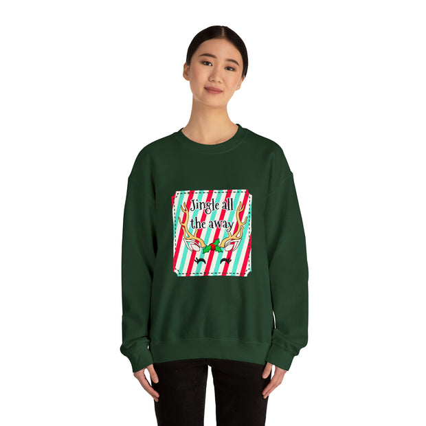 Reindeer Unisex Heavy Blend™ Crewneck Sweatshirt