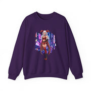 Anime Female Demon Unisex Heavy Blend™ Crewneck Sweatshirt
