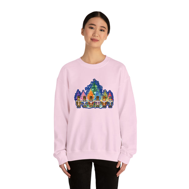 Gnome Nutcracker Unisex Heavy Blend™ Crewneck Sweatshirt