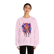 Anime Female Demon Unisex Heavy Blend™ Crewneck Sweatshirt
