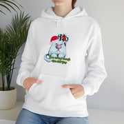 Christmas cat Unisex Heavy Blend™ Hooded Sweatshirt