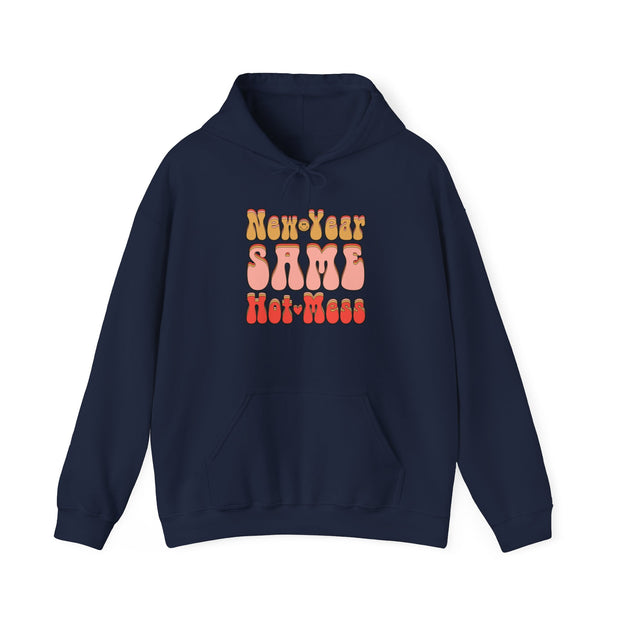 Same Hot Mess Unisex Heavy Blend™ Hooded Sweatshirt
