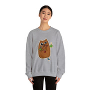 Christmas cat Unisex Heavy Blend™ Crewneck Sweatshirt