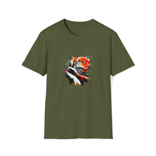 Rose Unisex Softstyle T-Shirt