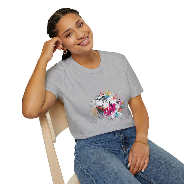 Musical Splash Unisex Softstyle T-Shirt