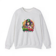 Graffiti Anime Girls Unisex Heavy Blend™ Crewneck Sweatshirt