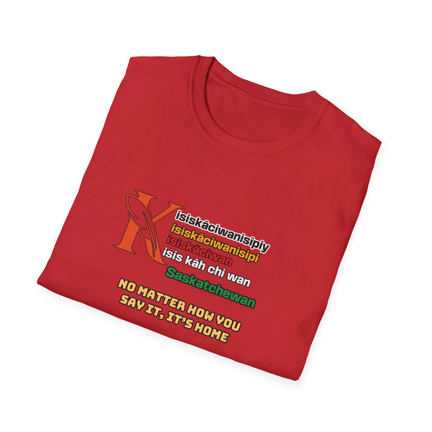 Cree Saskatchewan Unisex Softstyle T-Shirt