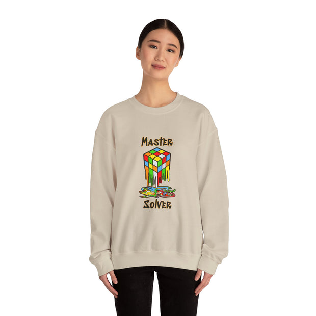 Rubik Cube Unisex Heavy Blend™ Crewneck Sweatshirt