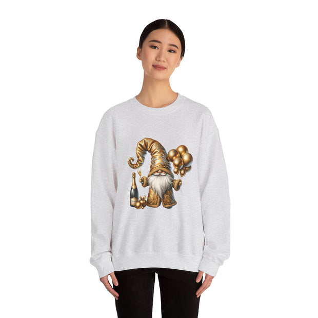 New Year Gnome Unisex Heavy Blend™ Crewneck Sweatshirt