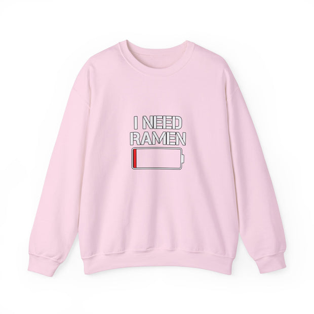 I Need Ramen Unisex Heavy Blend™ Crewneck Sweatshirt