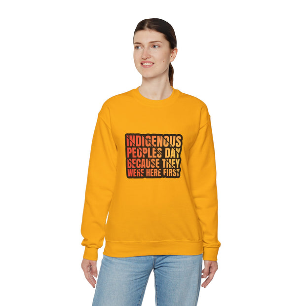 Indigenous Peoples Day Unisex Heavy Blend™ Crewneck Sweatshirt