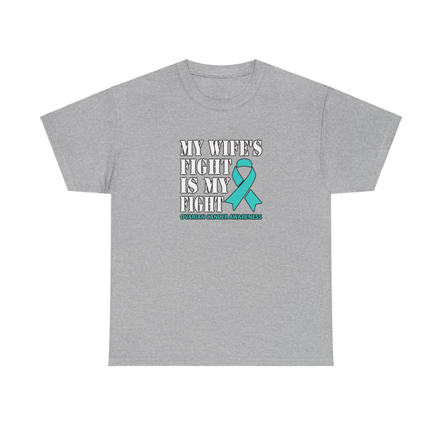 My Wife’s Fight Unisex Heavy Cotton Tee