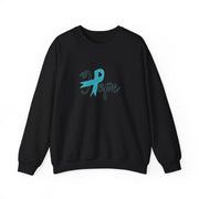 Ovarian Cancer Hope Unisex Heavy Blend™ Crewneck Sweatshirt