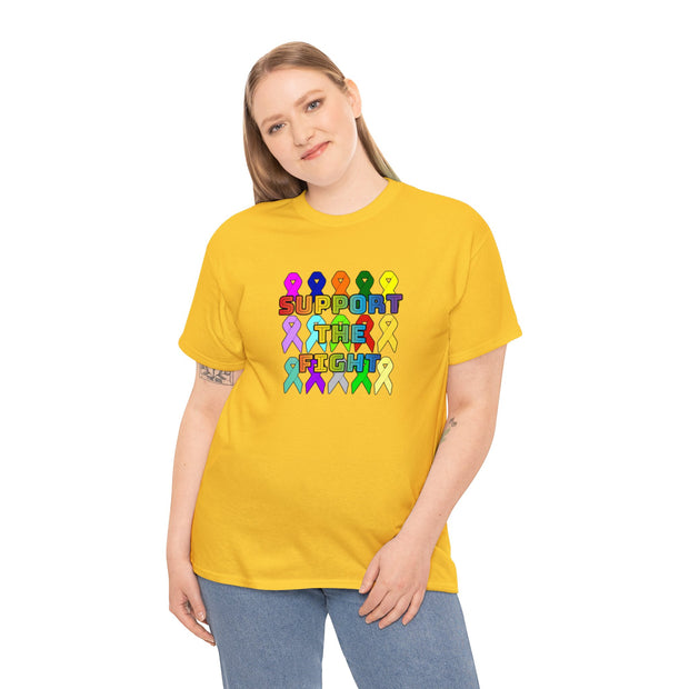 Support the Fight Unisex Heavy Cotton Tee
