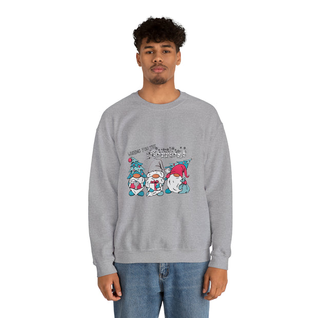 Gnome Christmas Unisex Heavy Blend™ Crewneck Sweatshirt