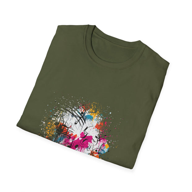 Musical Splash Unisex Softstyle T-Shirt