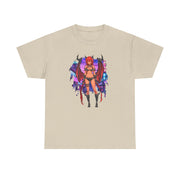 Anime Female Demon Unisex Heavy Cotton Tee