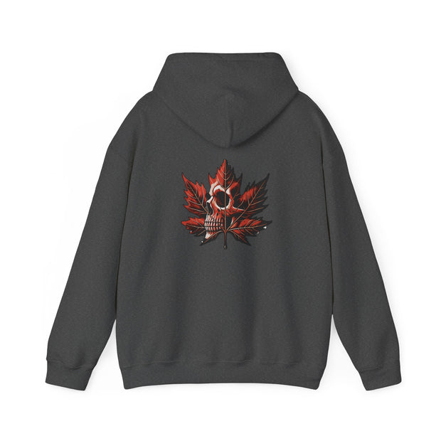 Maple Leaf Skull Unisex Heavy Blend™ Hooded Sweatshirt