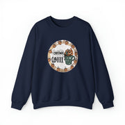 Christmas Coffee Unisex Heavy Blend™ Crewneck Sweatshirt