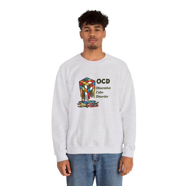 Rubik Cube Unisex Heavy Blend™ Crewneck Sweatshirt