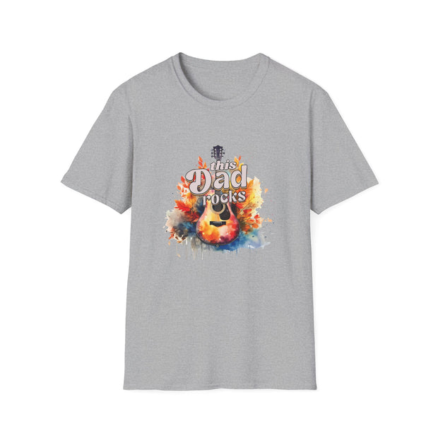 This Dad Rocks Unisex Softstyle T-Shirt