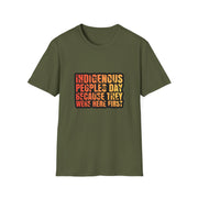 Indigenous Peoples Day Unisex Softstyle T-Shirt