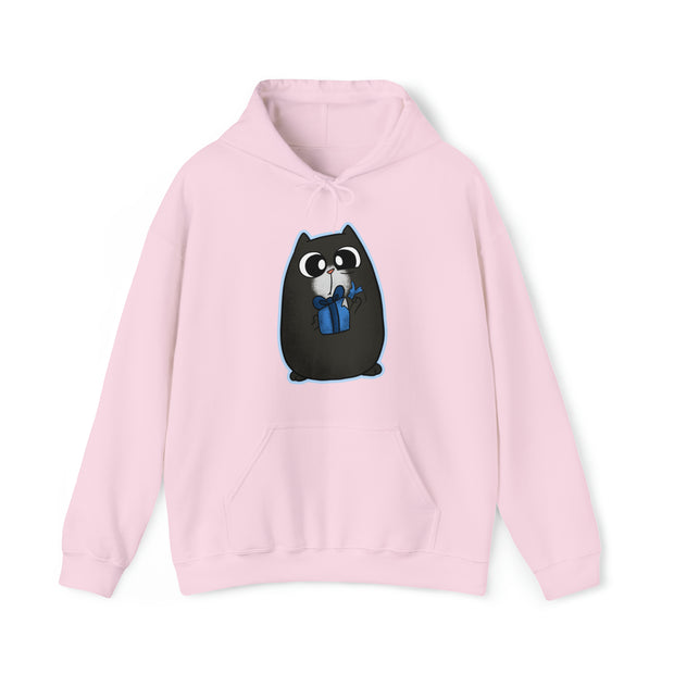 Christmas cat Unisex Heavy Blend™ Hooded Sweatshirt