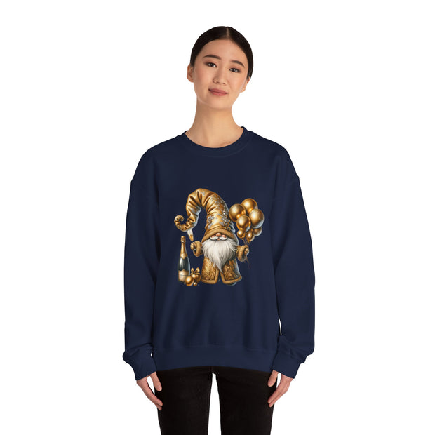 New Year Gnome Unisex Heavy Blend™ Crewneck Sweatshirt