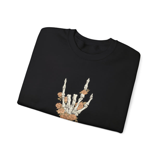 Rockin this Mom Life Unisex Heavy Blend™ Crewneck Sweatshirt