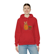 Christmas cat Unisex Heavy Blend™ Hooded Sweatshirt