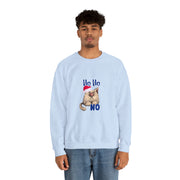 Christmas cat Unisex Heavy Blend™ Crewneck Sweatshirt